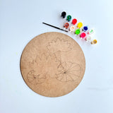 DIY PICHWAI ART LOTUS