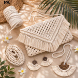 Macrame Handmade Purse Gift Box