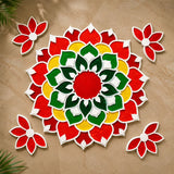 LAXMI PUJA RANGOLI ART