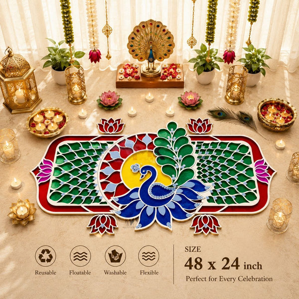 Laabh Paacham Rangoli Art