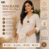 Macrame Handmade Purse Gift Box