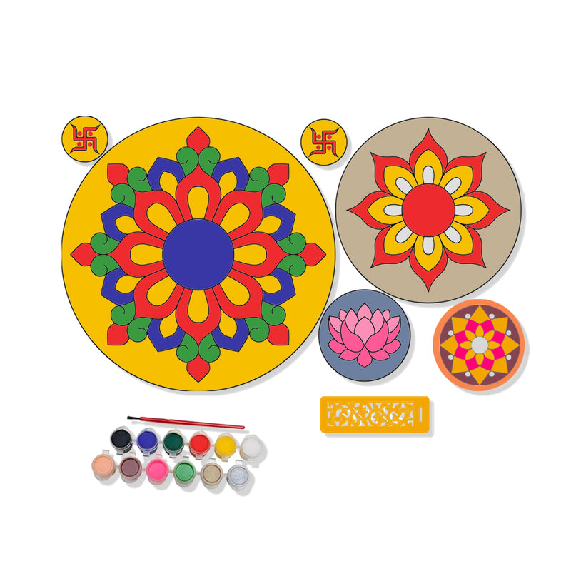 DIY MANDALA PAINTING KIT