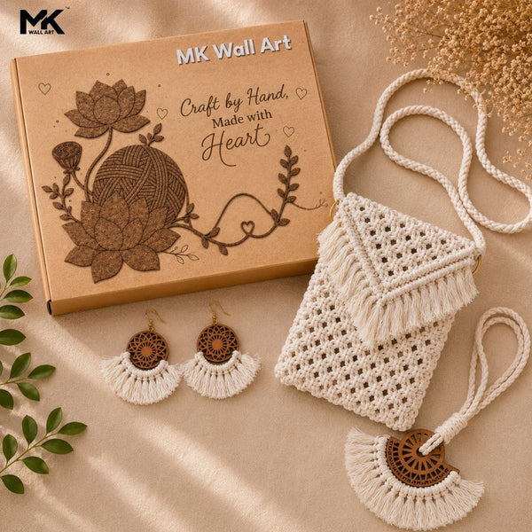 Boho Macrame Luxury Gift Box