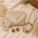 Boho Macrame Elegance Gift Set
