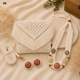 Boho Macrame Elegance Gift Set