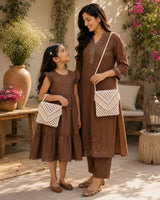 Macrame Duo Set Of Mother And Daughter