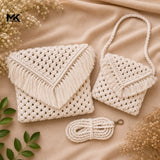 Macrame Duo Set Of Mother And Daughter