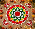 LAXMI PUJA RANGOLI ART