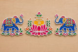 Gajlaxmi Rangoli Art
