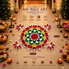 LAXMI PUJA RANGOLI ART