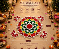 LAXMI PUJA RANGOLI ART