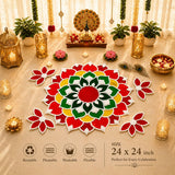 LAXMI PUJA RANGOLI ART