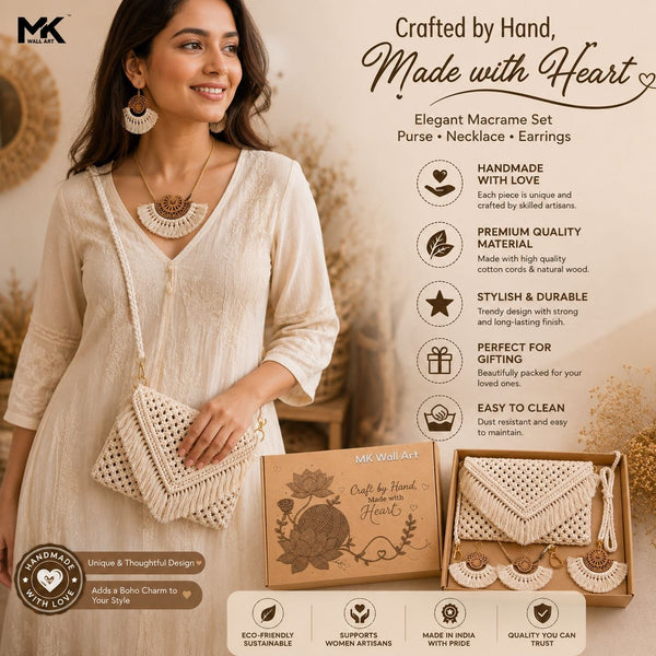 Boho Macrame Luxury Gift Box