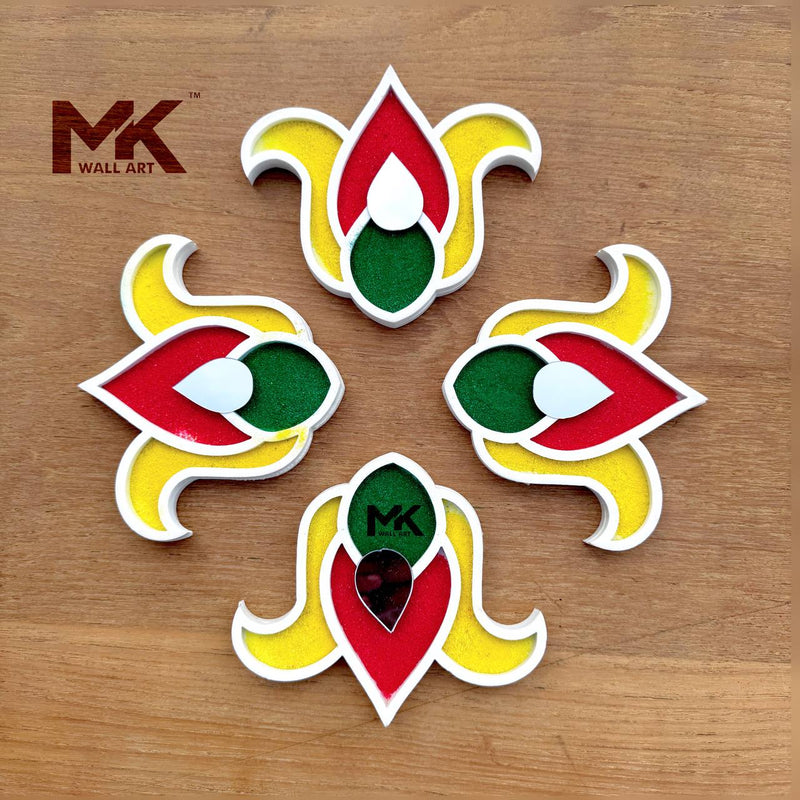 TULSI VIVAH RANGOLI ART (free colours with 2 bottles)