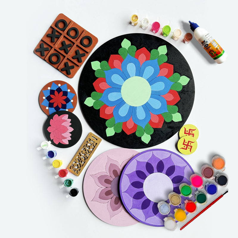 DIY MANDALA PAINTING KIT