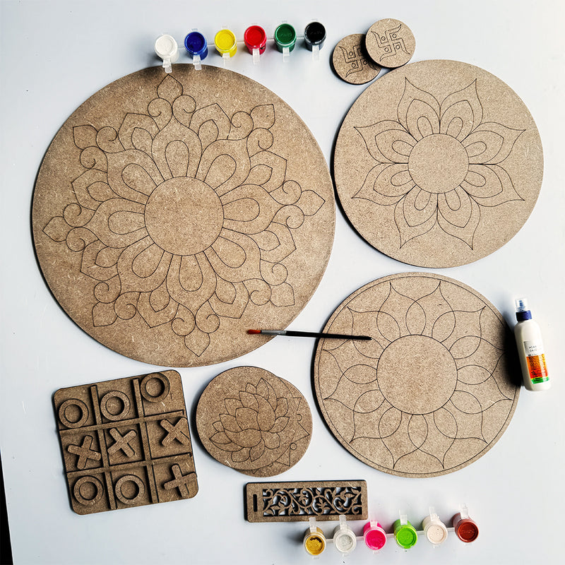 DIY MANDALA PAINTING KIT