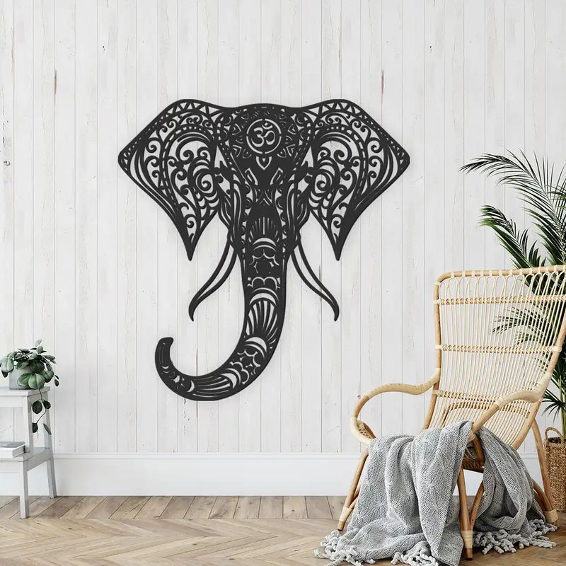 elephant wall art