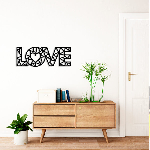 love, wall art, art, black