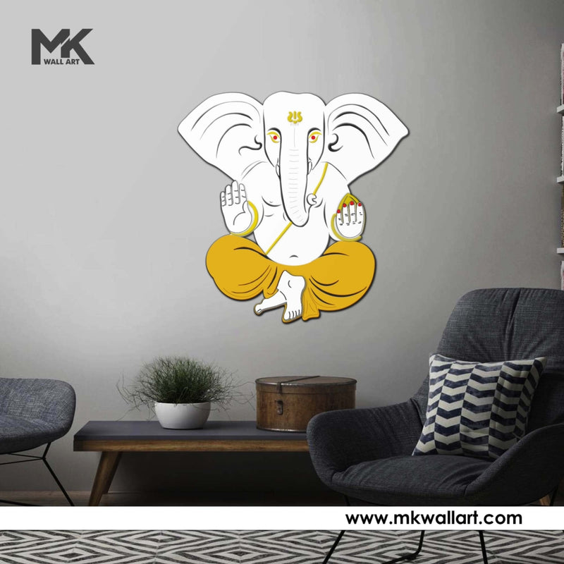 ganesh,lambodara,wall art,art,ganeshji art,