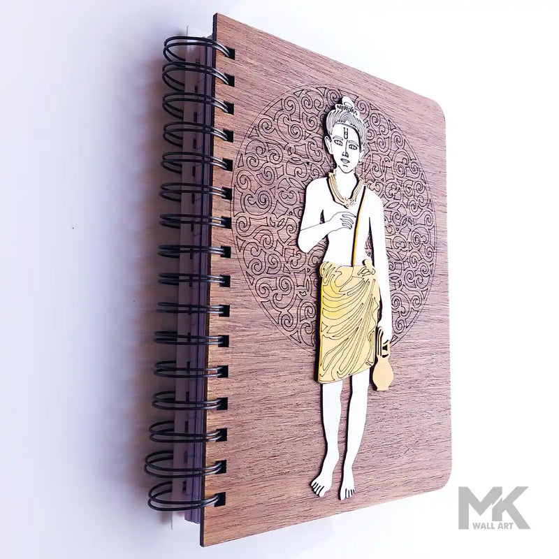 Wooden diary